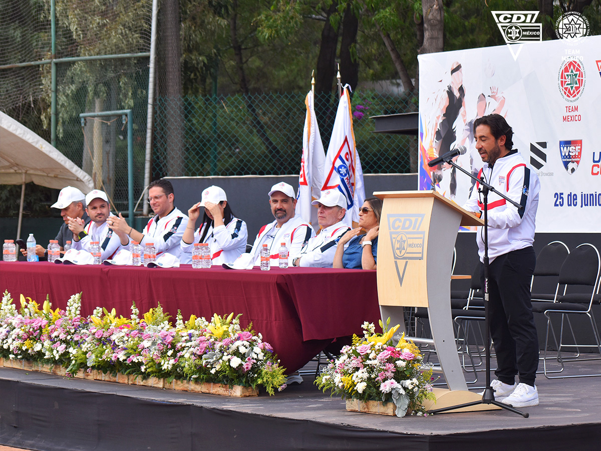 Abanderamiento rumbo a la Macabiada M25: orgullo, unión y espíritu deportivo