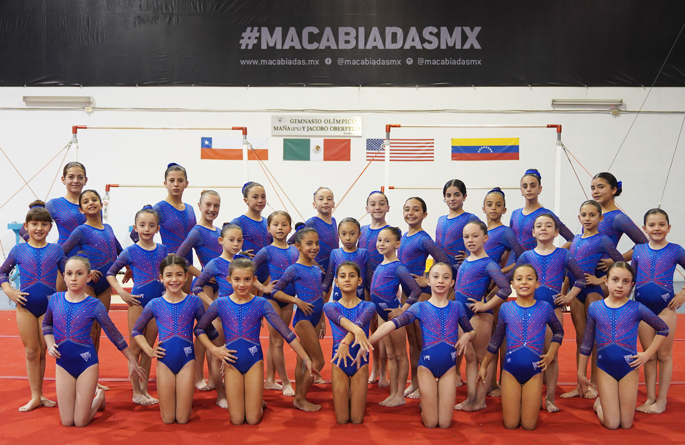 Forjando estrellas, espectaculares clases de Gimnasia Artística