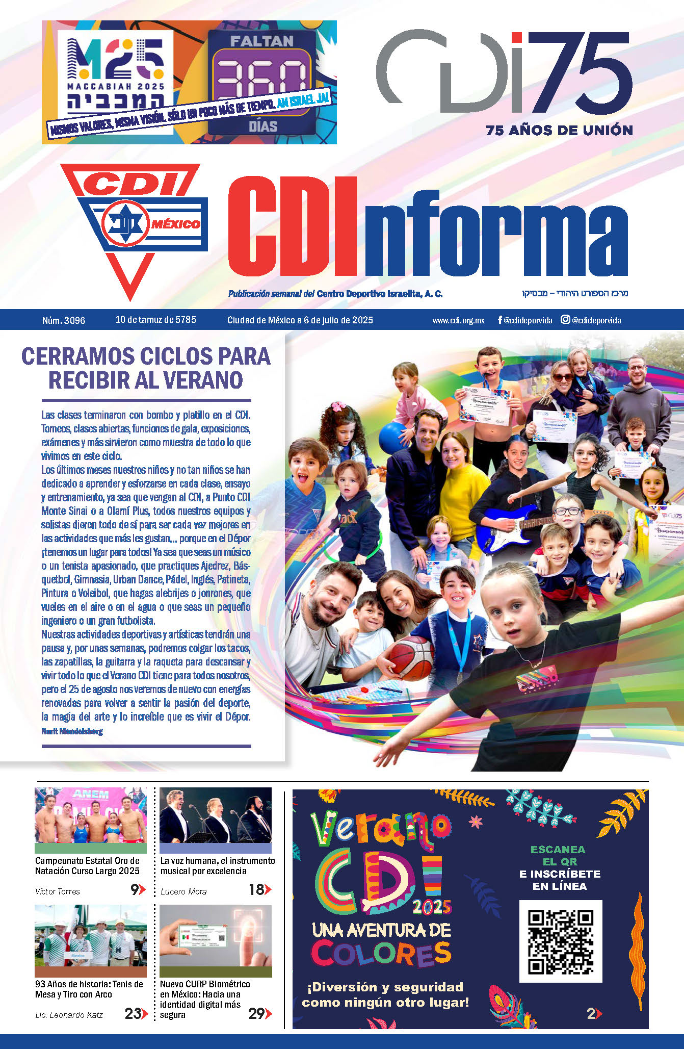 periódico 6 de julio de 2025