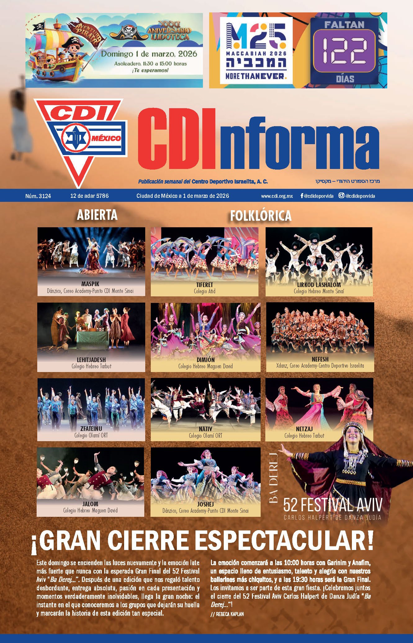 Periódico 1 de marzo de 2026