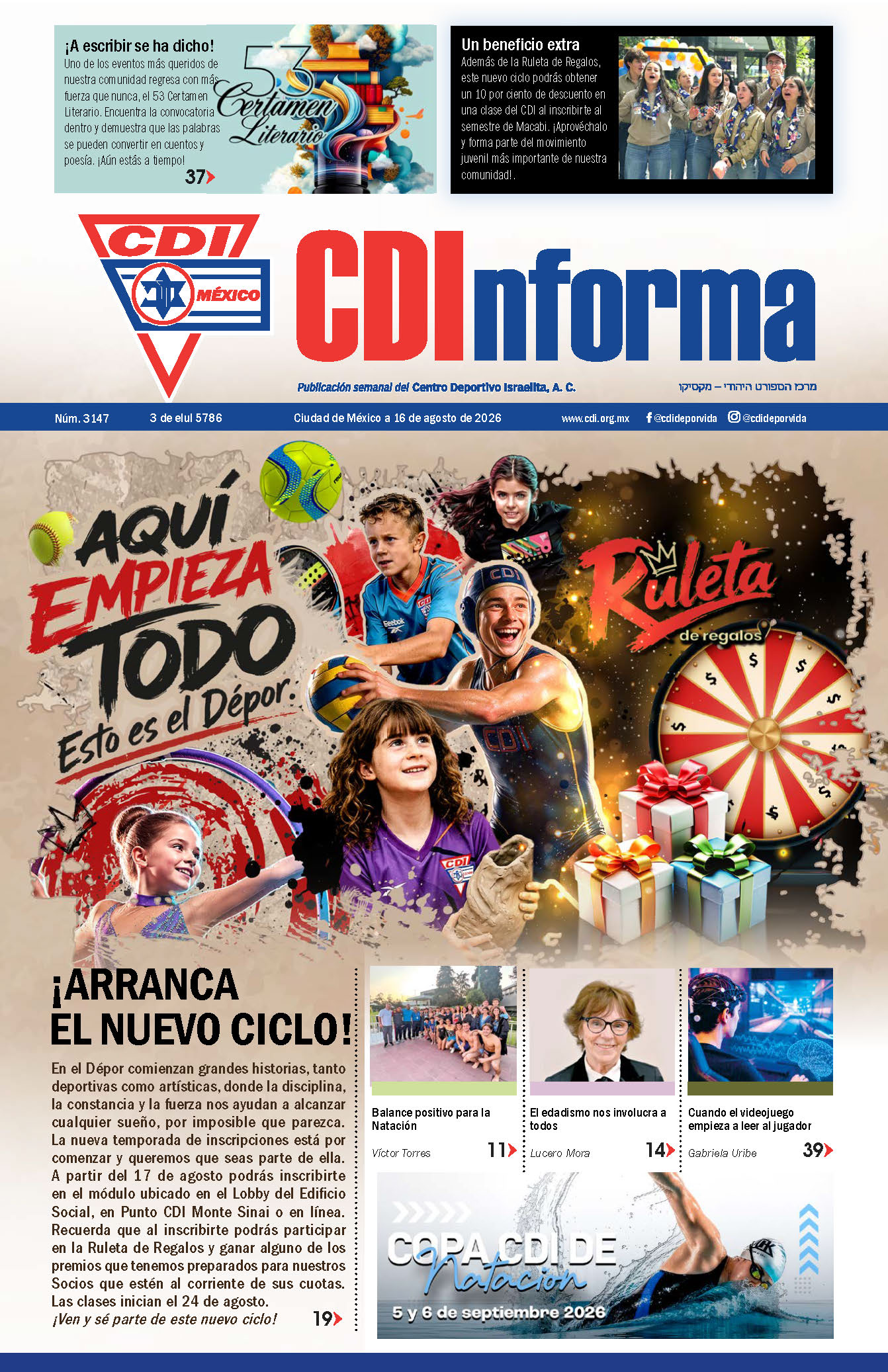 Periódico 16 de agosto 2026