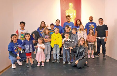Inauguración de la exposición Pintando de color al Dépor