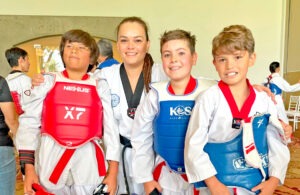 Alejandro Andermann Yoselevitz obtiene el grado de Cinta Negra Infantil en Taekwondo