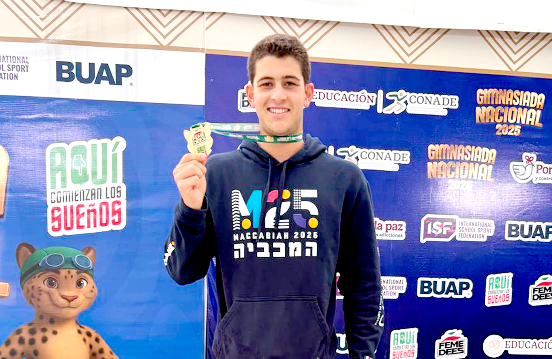 Medalla de Bronce en Gimnasiada Nacional 2025 de Natación