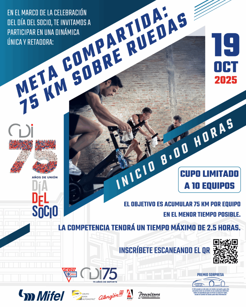 Meta compartida sobre ruedas
