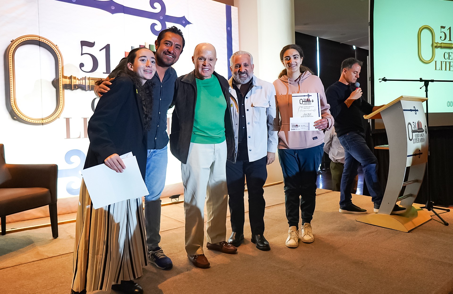 52 Certamen Literario premiación
