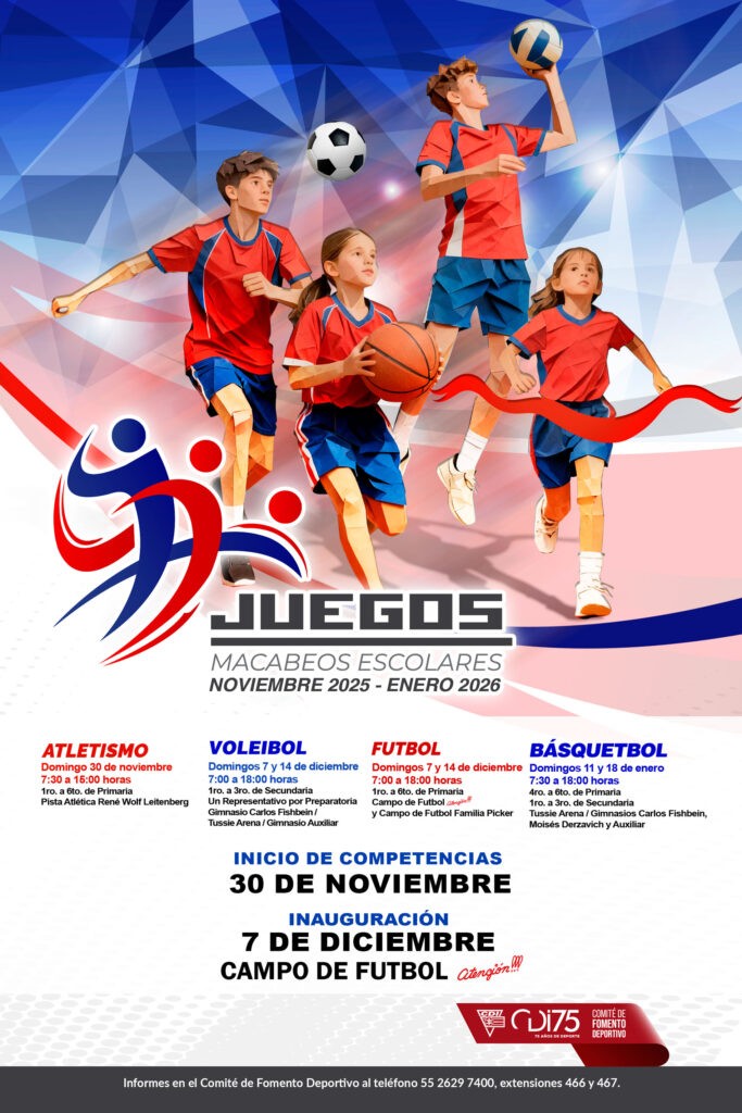 Juegos Macabeos Escolares 2025 - 2026