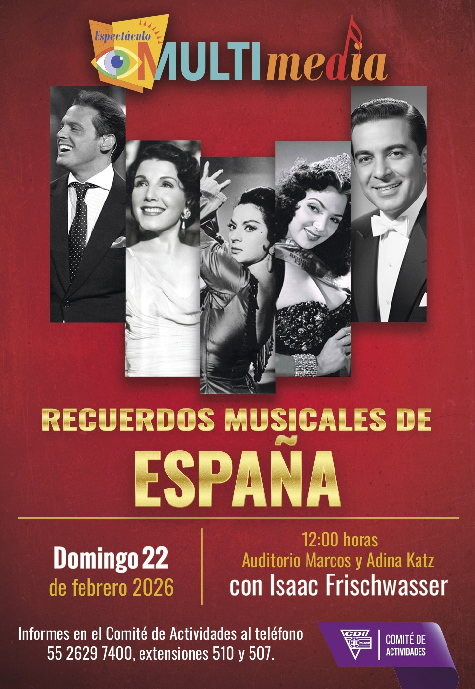 Multimedia Recuerdos musicales de España