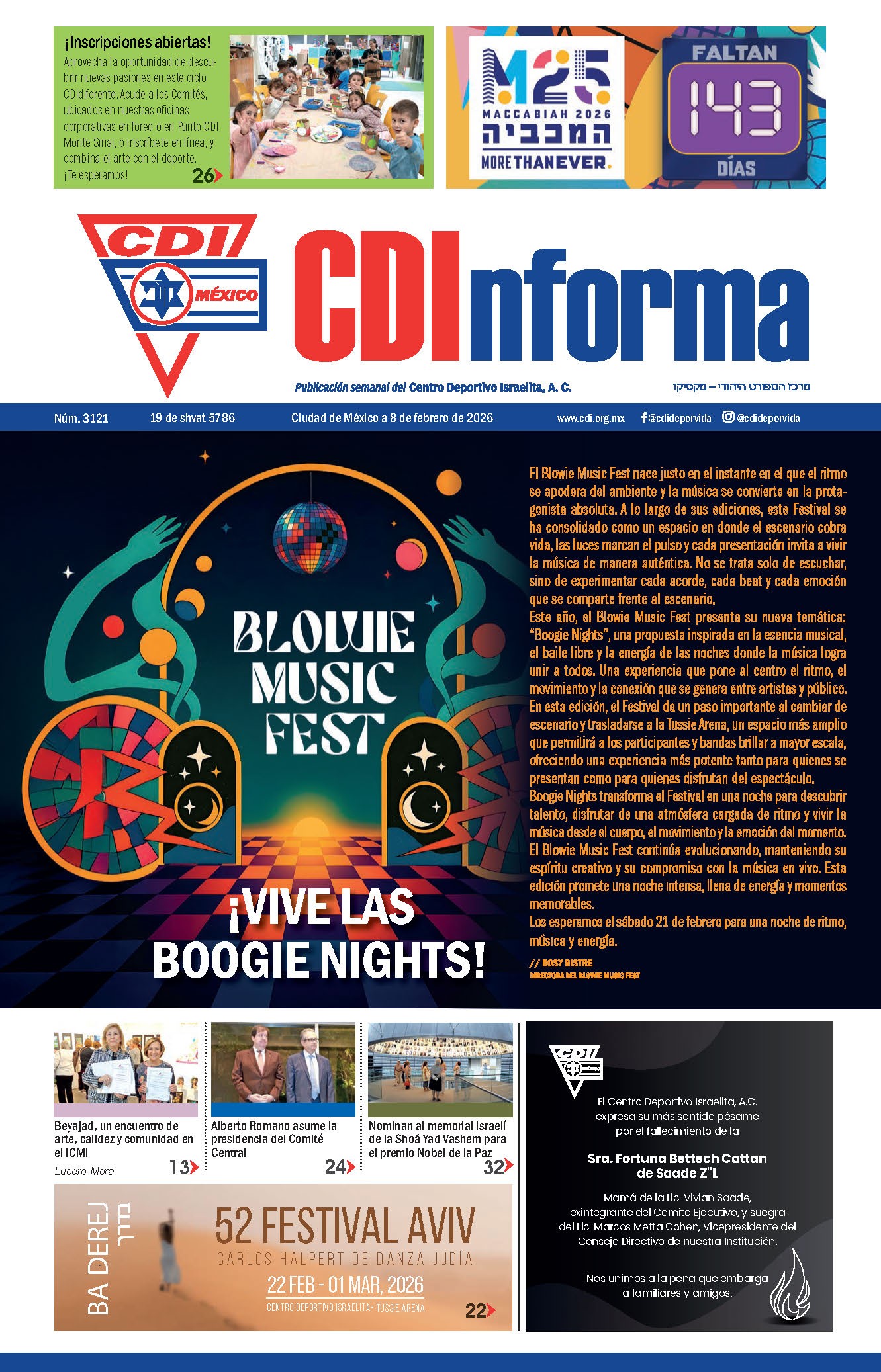 Periódico 8 de febrero 2026