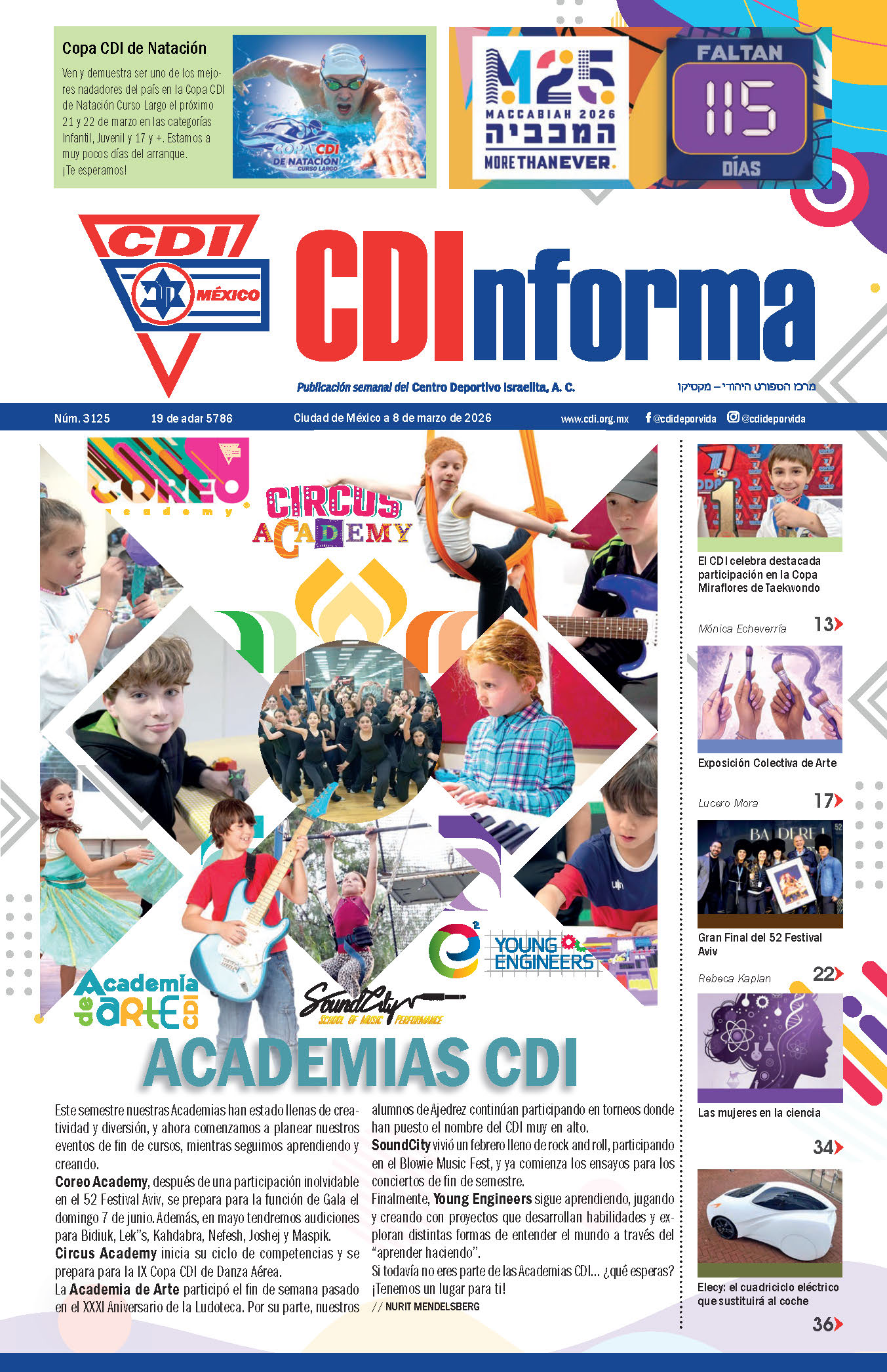 Periódico 8 de marzo 2026