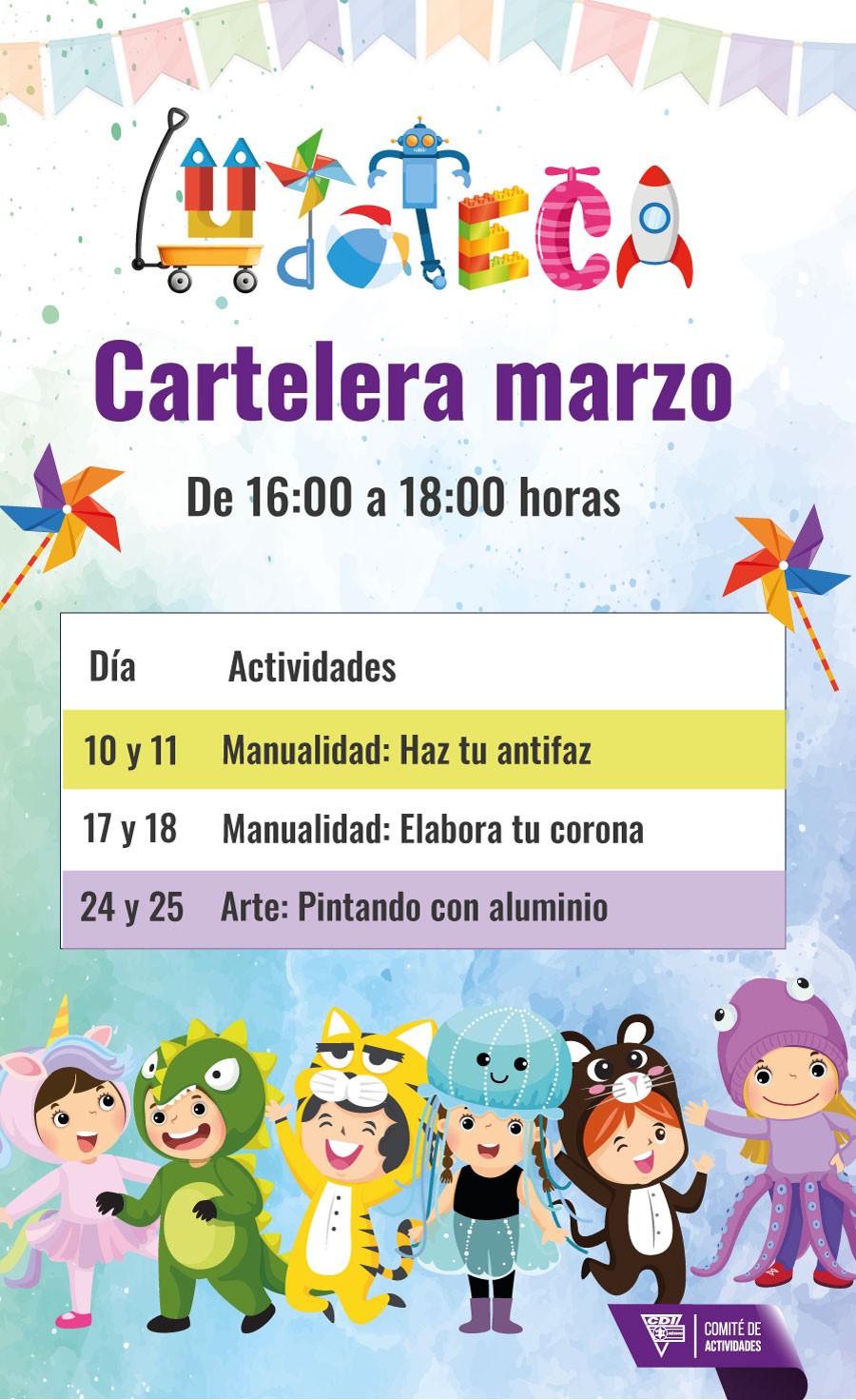 Cartelera ludoteca