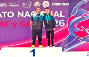 Gabriel Staropolsky, campeón de gimnasia artística varonil Gabriel Staropolsky