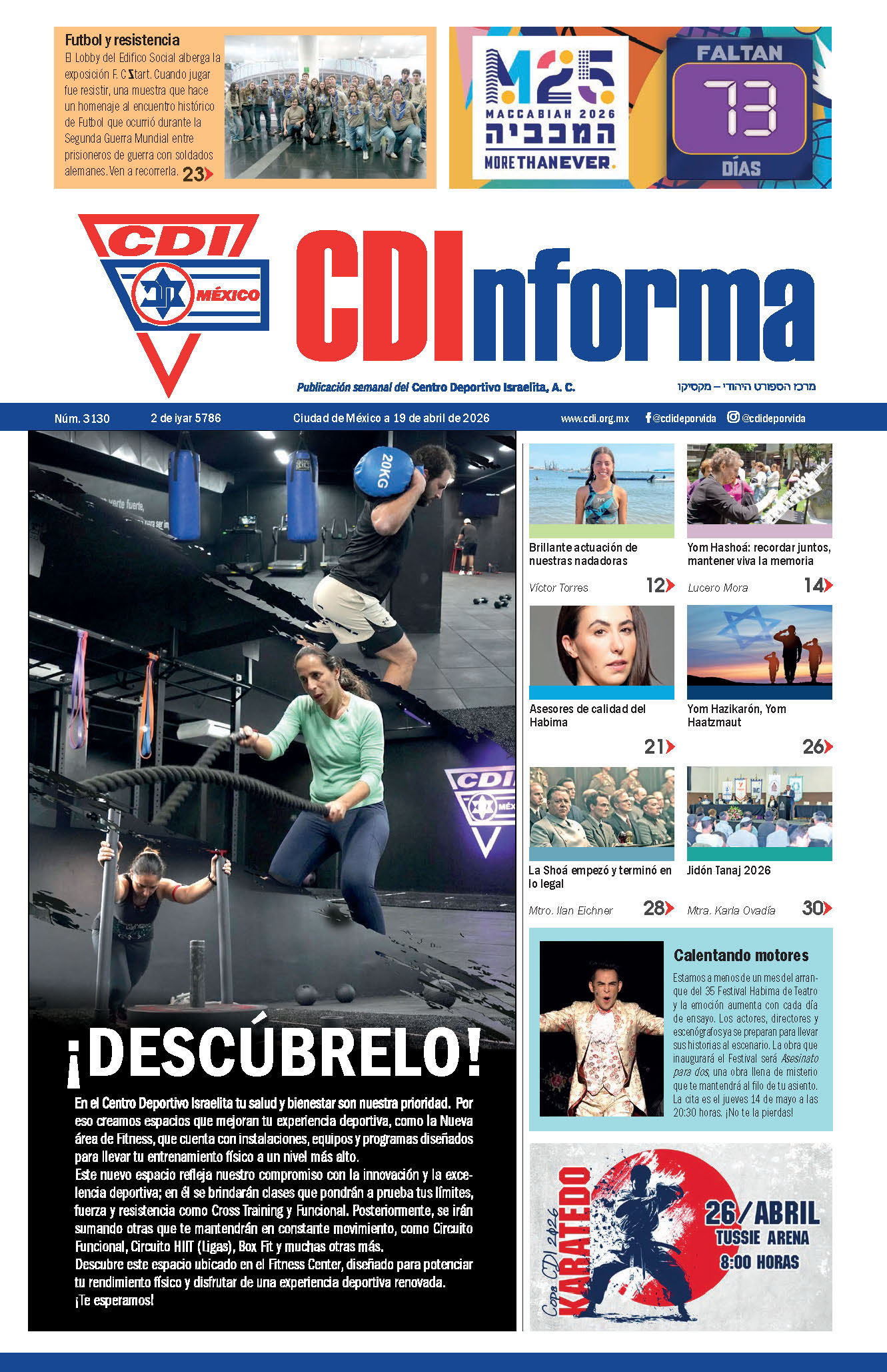Periódico 19 de abril 2026