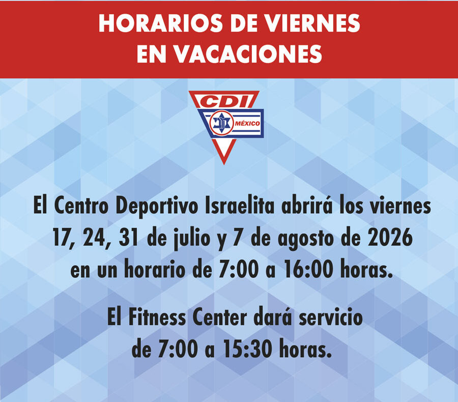 Horarios Vacaciones