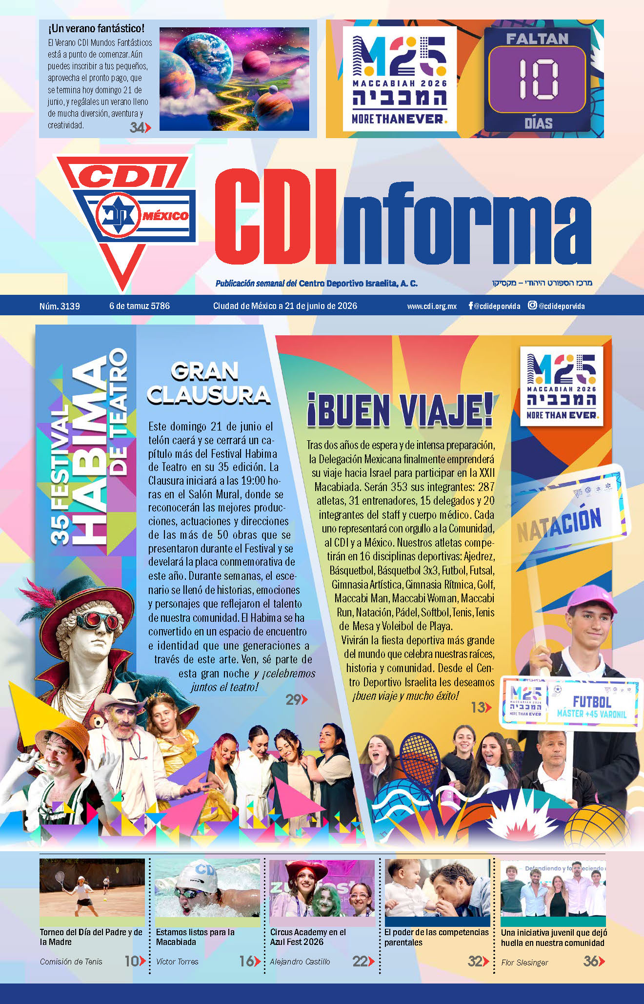 Periódico 21 de junio de 2026