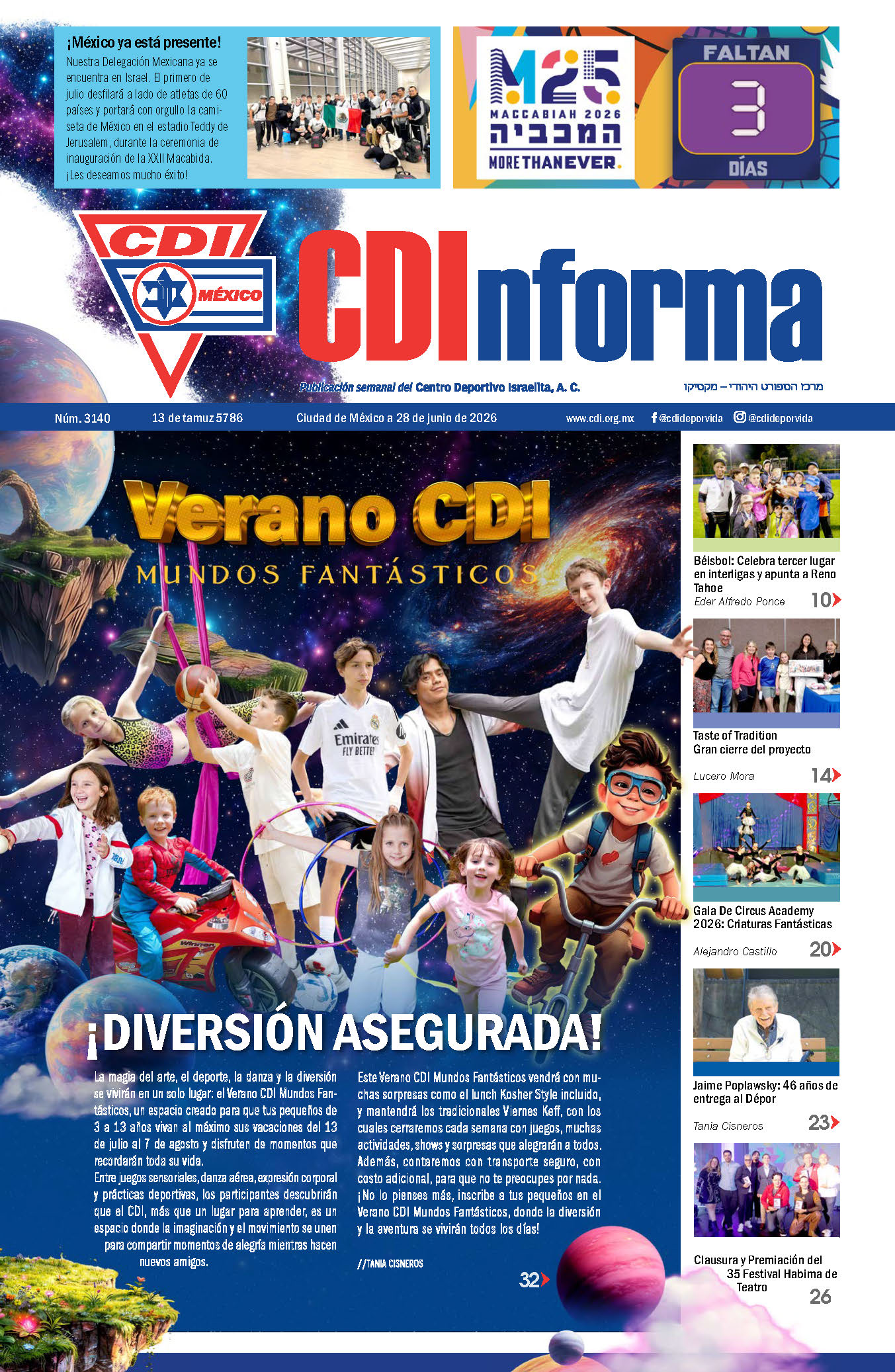 Periódico 28 de junio de 2026