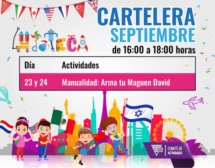 Ludoteca Cartelera Septiembre