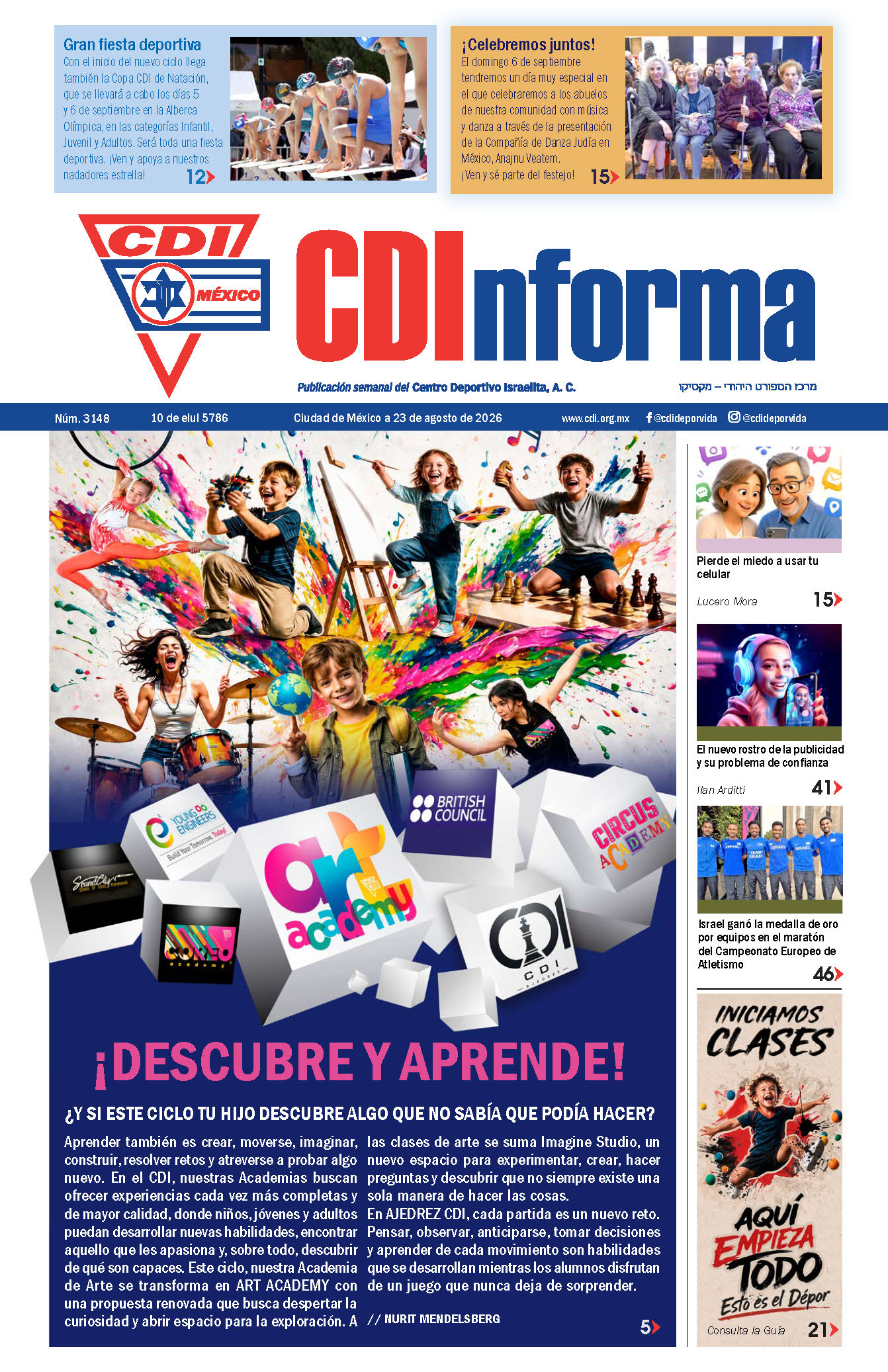 Periódico 23 de agosto 2026