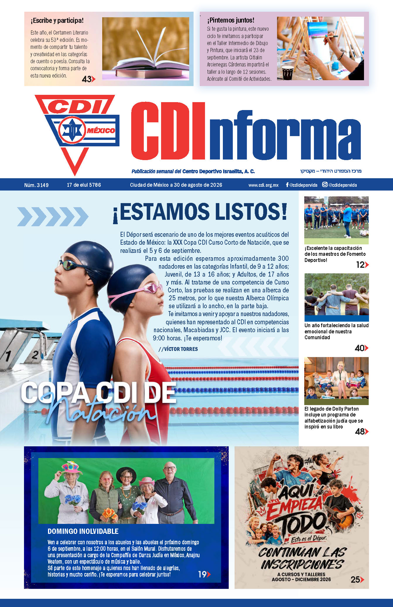 Periódico 30 de agosto de 2026