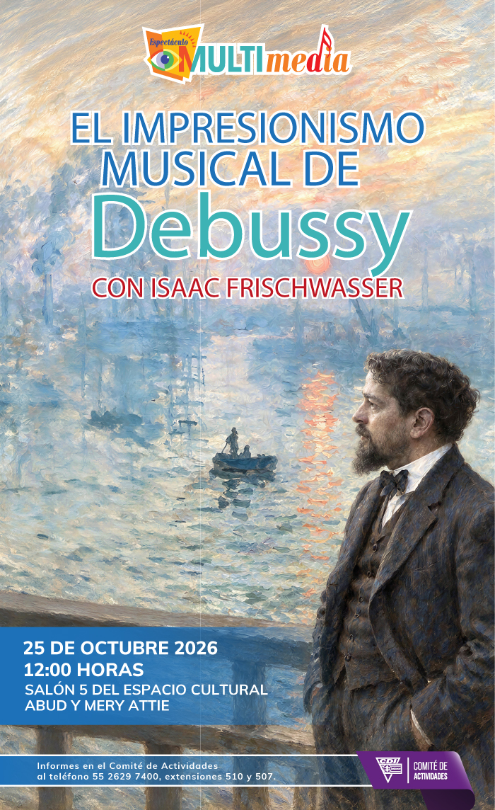 El universo musical de Claude Debussy