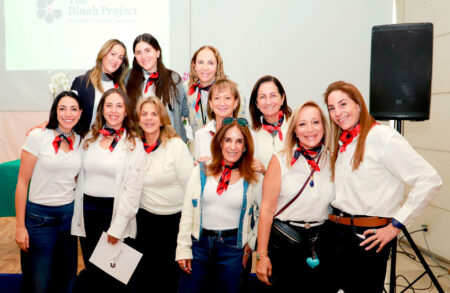 Un encuentro del colegio Atid y The Dinah Project